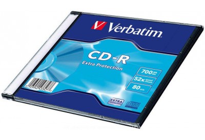 Verbatim CD-R 52X Speed 700MB Slim Each